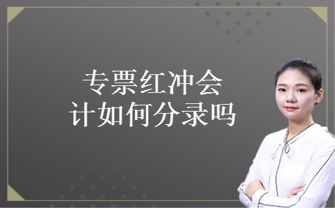 专票红冲会计如何分录吗