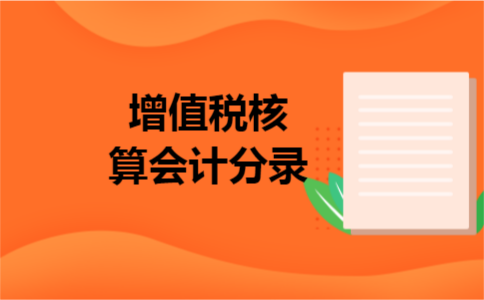 增值税核算会计分录