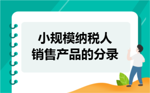小规模纳税人销售产品的分录