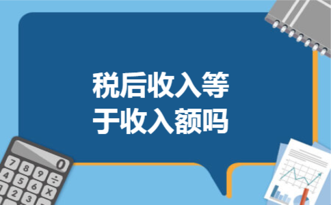 税后收入等于收入额吗