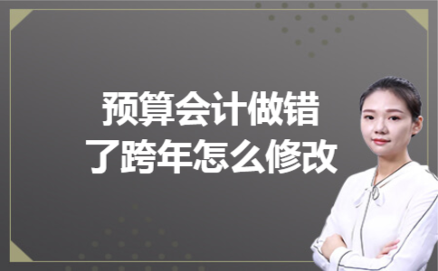  预算会计做错了跨年怎么修改