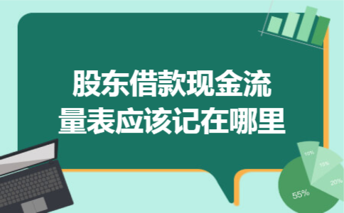 股东借款现金流量表应该记在哪里
