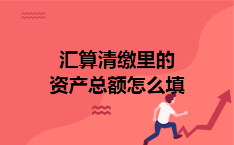 汇算清缴里的资产总额怎么填